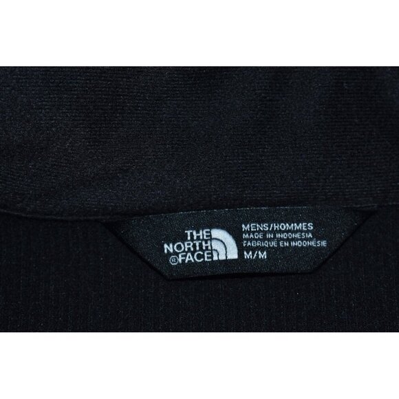 The North Face Windwall Men's Jacket Size M Soft Shell Fleece Gray Co Embroidery - Picture 10 of 16